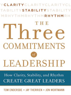 cover image of Three Commitments of Leadership